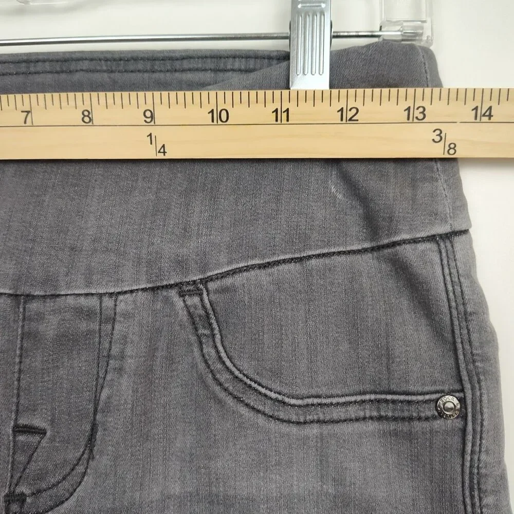 Rock & Republic Denim RX Fever Pull‎ On Jeggings, women's XS, distressed, gray
